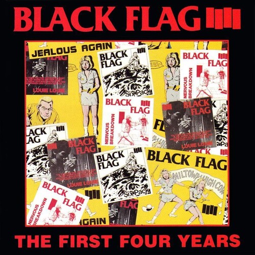 Black Flag-First Four Years (Singles) (LP)