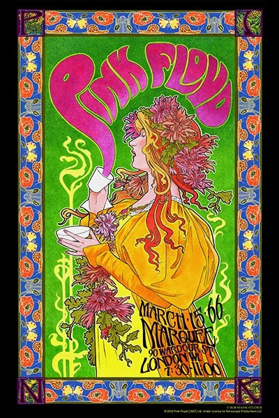 Poster: Pink Floyd Marquee Club London