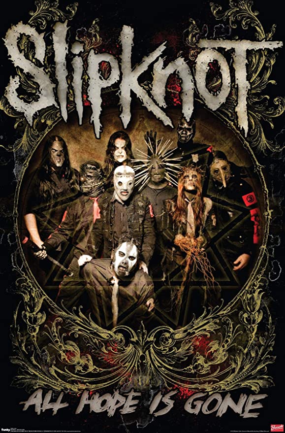 Poster-Slipknot all Hope Is Gone