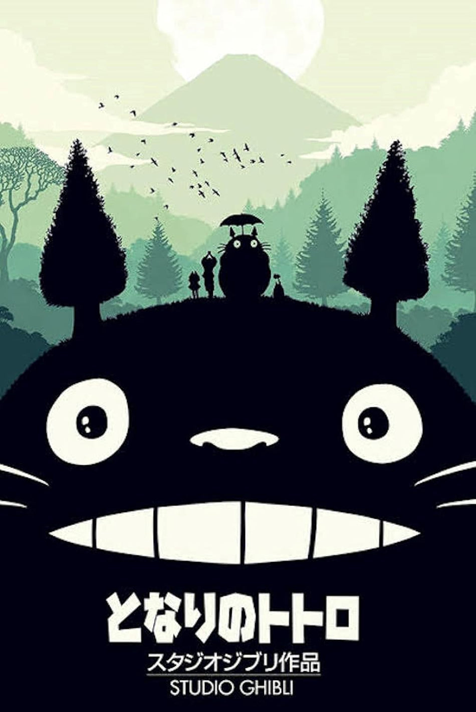 Poster-My Neighbor Totoro (Shadow)