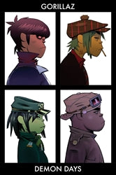 Poster: Gorillaz-Demon Days