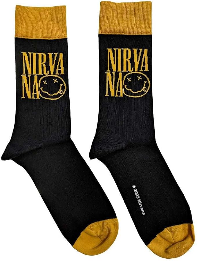 Socks: Nirvana logo (officially licensed)