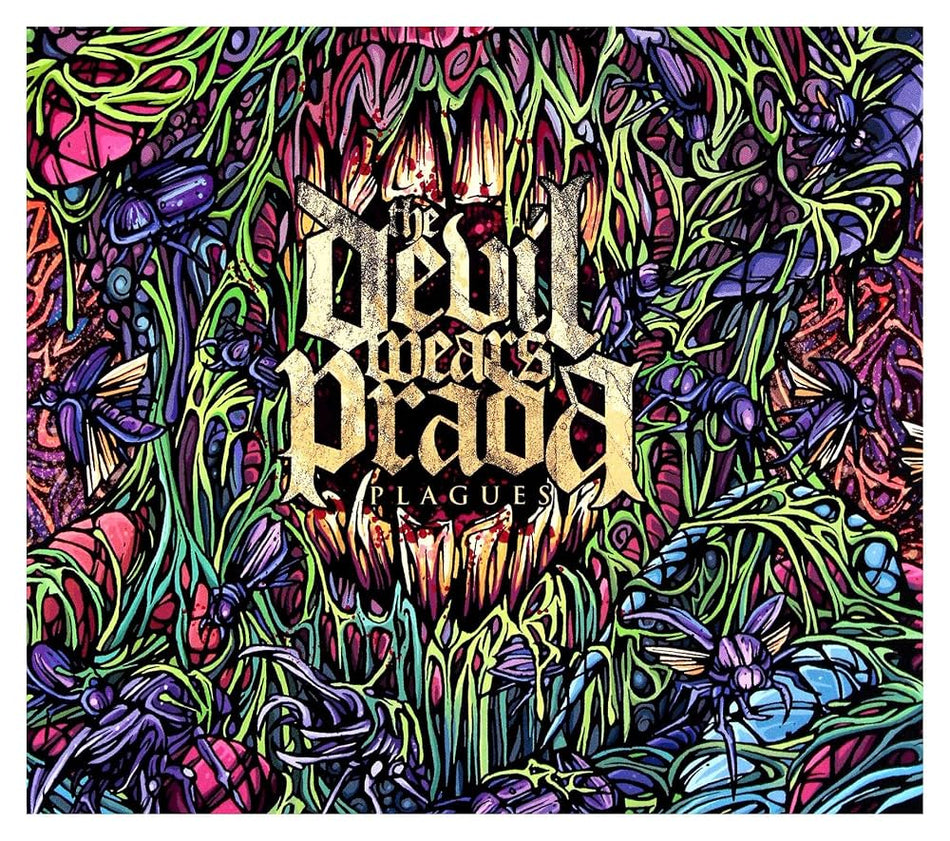 (PRE-ORDER) The Devil Wears Prada-Plagues (Orange, Pink & Black Vinyl) (LP)