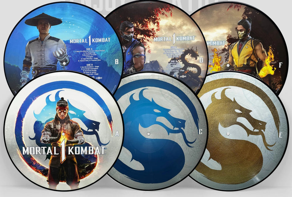 Mortal Kombat 1-Original Video Game Soundtrack (Picture Disc 3XLP)