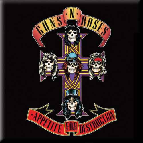 Magnets: Guns N' Roses-Appetite (Officially Licensed)