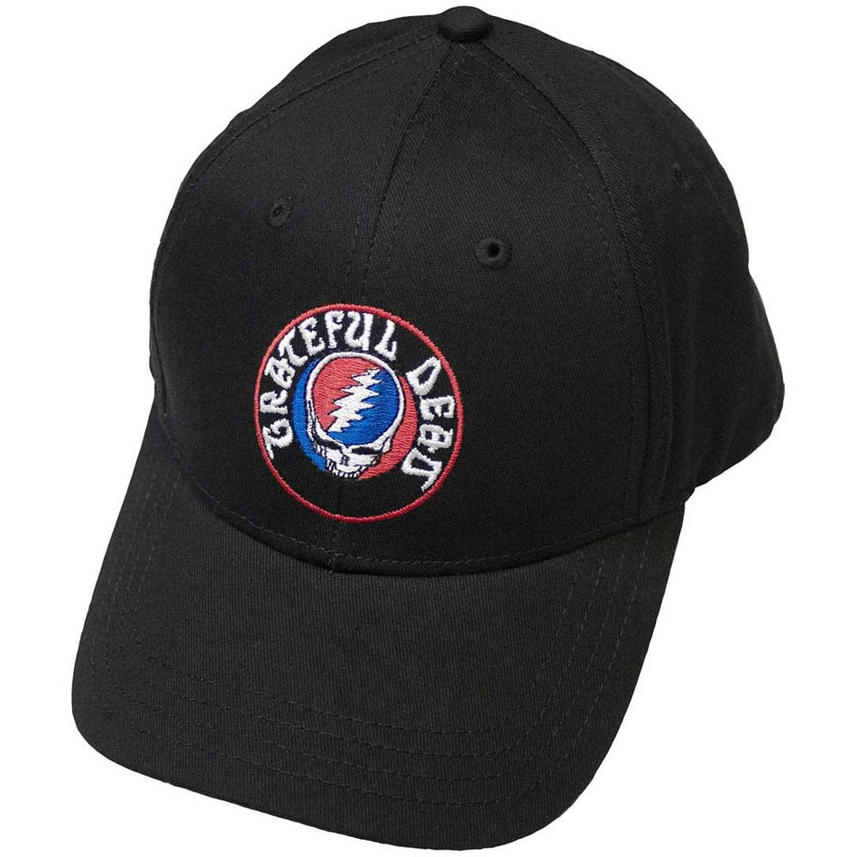 Hat: Grateful Dead Unisex Baseball Cap: Steal Your Face Logo (officially licensed)