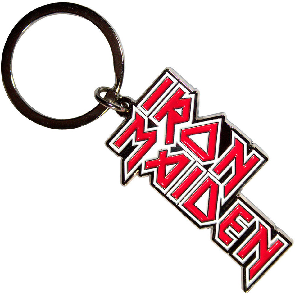 Keychain: Iron Maiden Stacked Logo