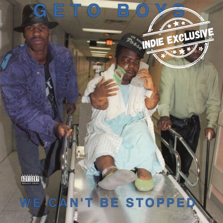 (PRE-ORDER) Geto Boys-We Can't Be Stopped (35th Anniversary) (INEX) (Blue Vinyl) (2XLP)