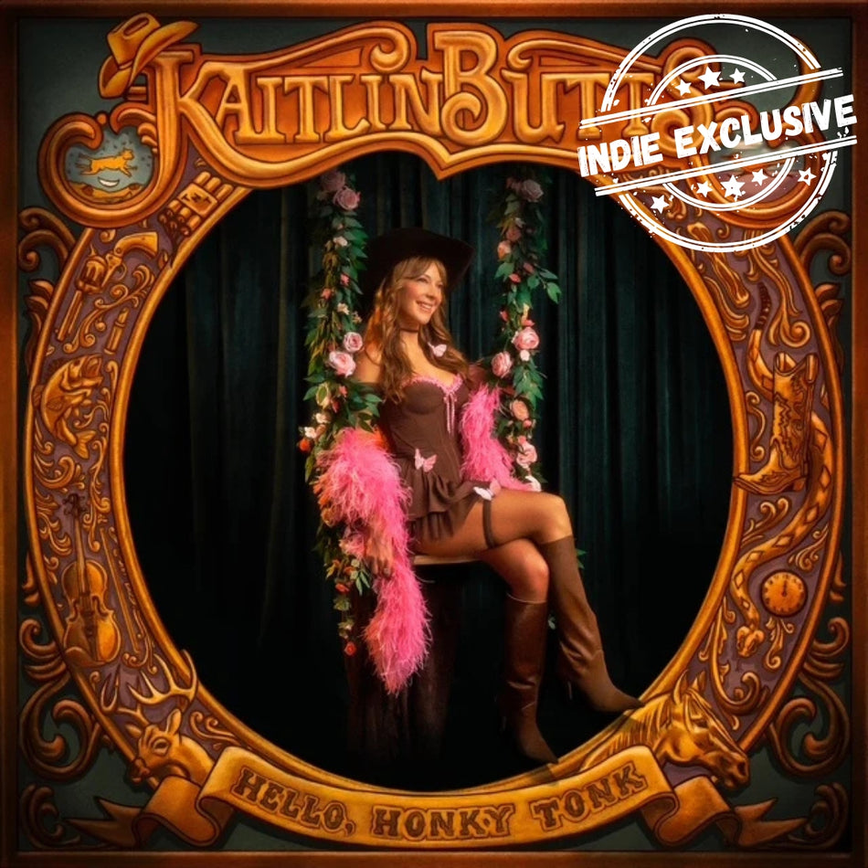 (PRE-ORDER) Kaitlin Butts-Hello Honky Tonk (INEX) (Green LP)