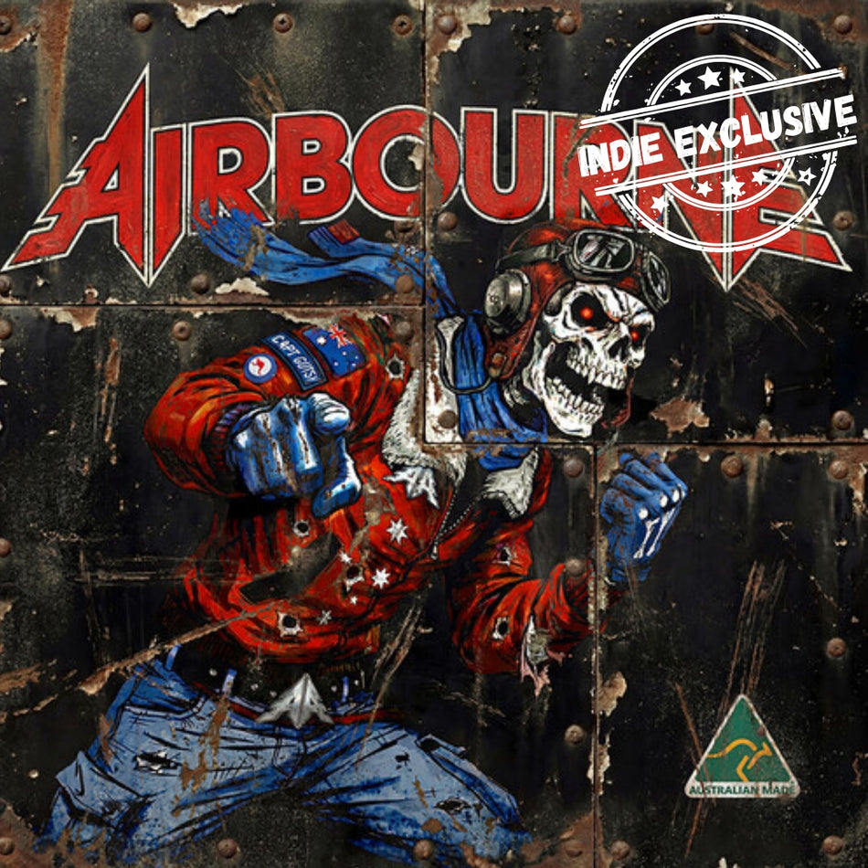 Airbourne-Airbourne (INEX) (Blue, Red & White Vinyl) (LP)