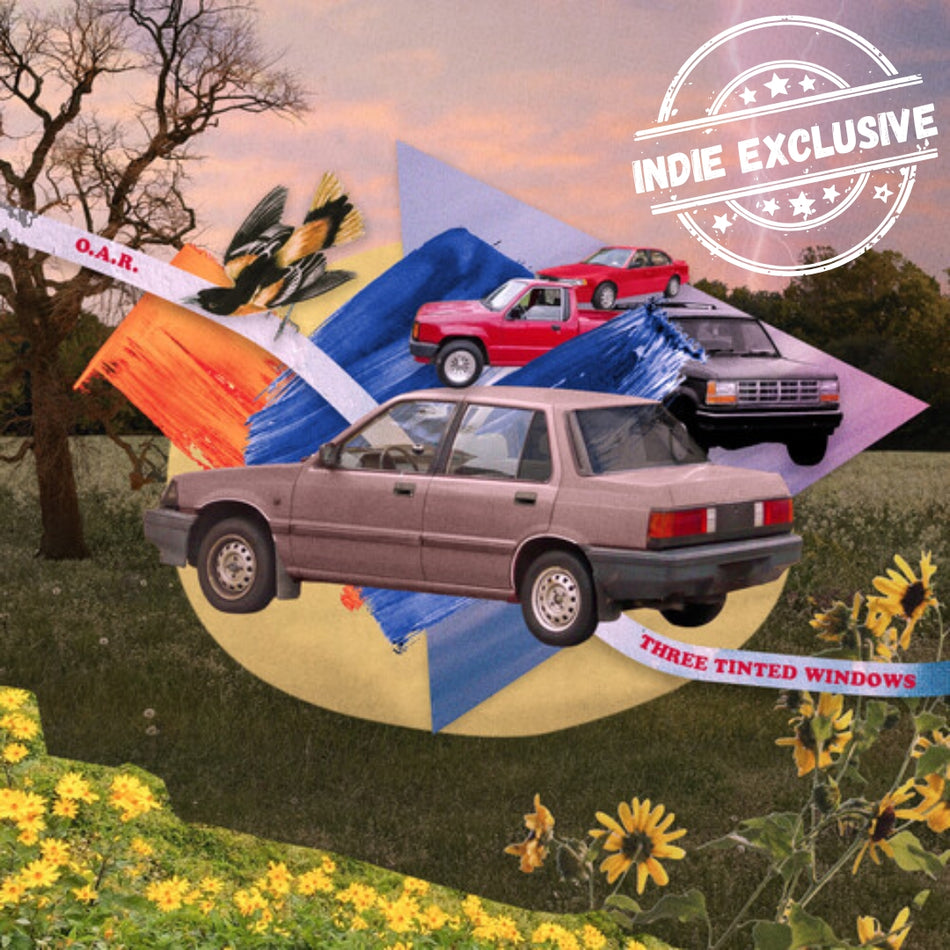 (PRE-ORDER) O.A.R.-Three Tinted Windows (INEX) (Orange Crush Vinyl) (LP)