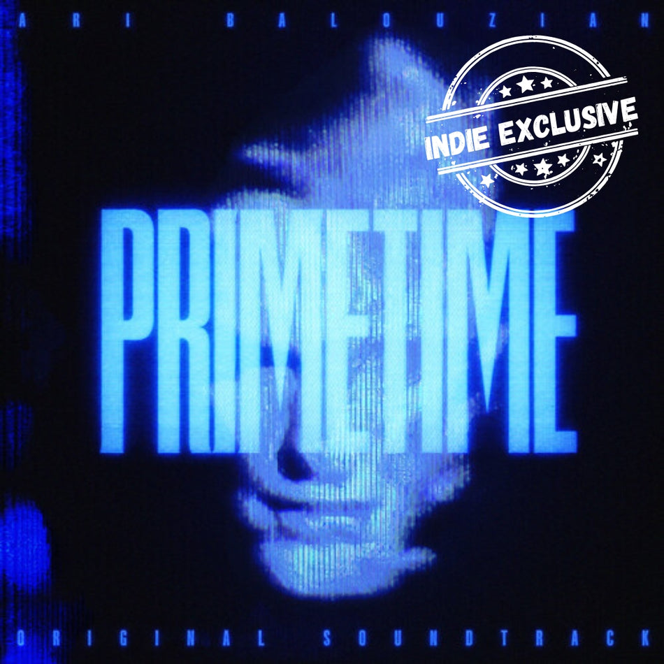 (PRE-ORDER) Ari Balouzian-Primetime: Original Soundtrack (INEX) (Transparent Cobalt Vinyl) (2XLP)