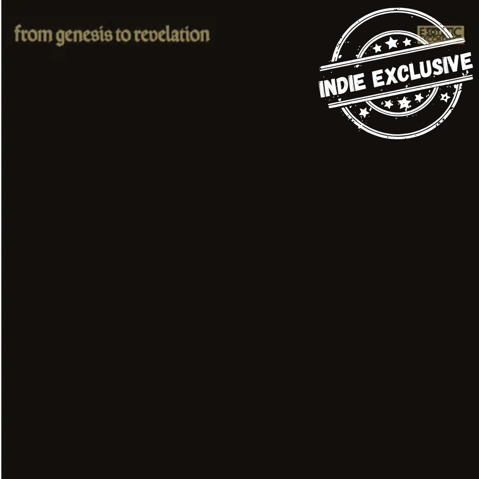 (PRE-ORDER) Genesis-From Genesis To Revelation (INEX)(Clear Vinyl) (2XLP)