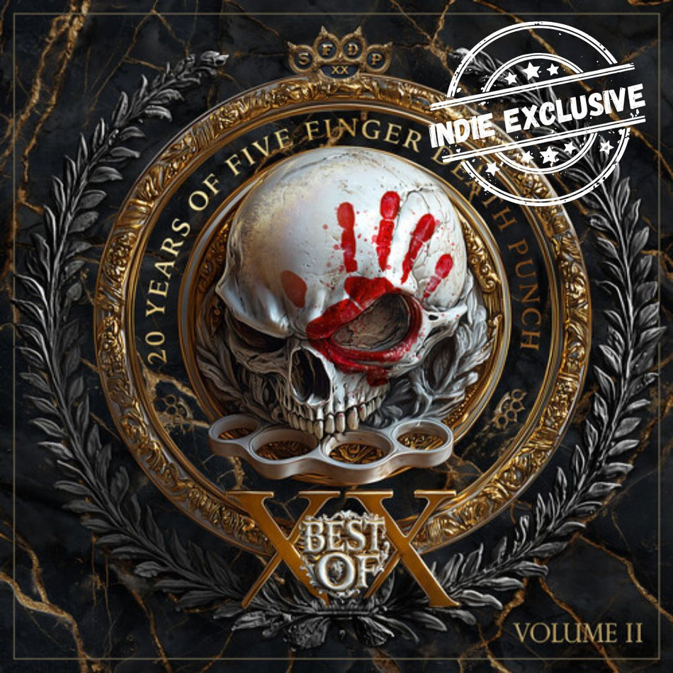 Five Finger Death Punch-Best Of-Volume 2 (INEX) (Anniversary Edition) (Red & White Vinyl) (2XLP)