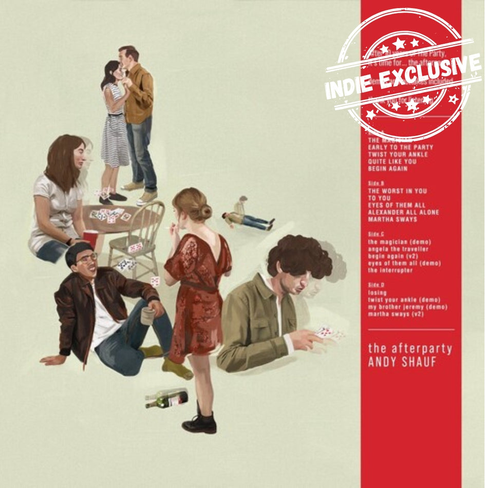 (PRE-ORDER) Andy Shauf-The Party (INEX) (Clear Vinyl) (2XLP)