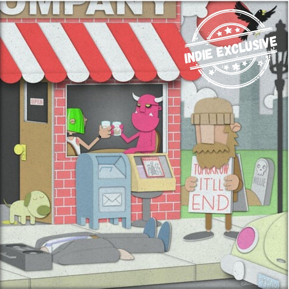 (PRE-ORDER) Streetlight Manifesto-99 Songs Of Revolution Vol. 1 (INEX) (Red Smoke Vinyl) (LP)