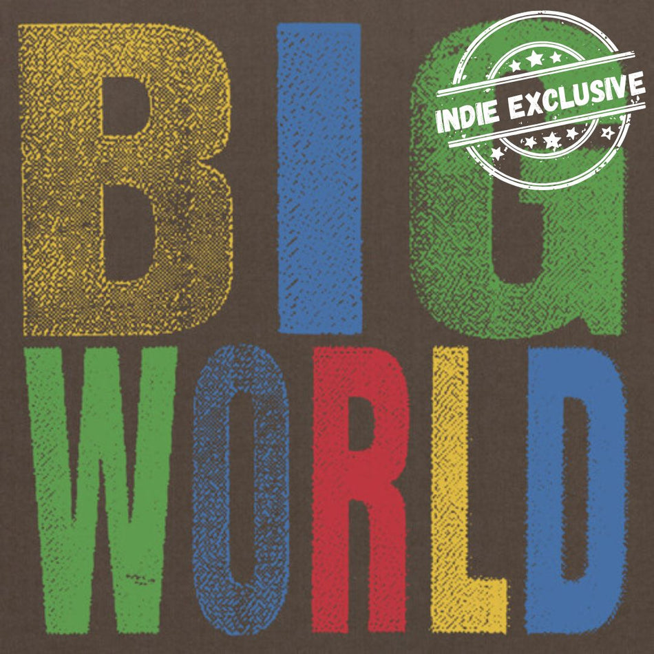 (PRE-ORDER) Hovvdy-Big World (INEX) (Green & Blue Split Vinyl) (LP)