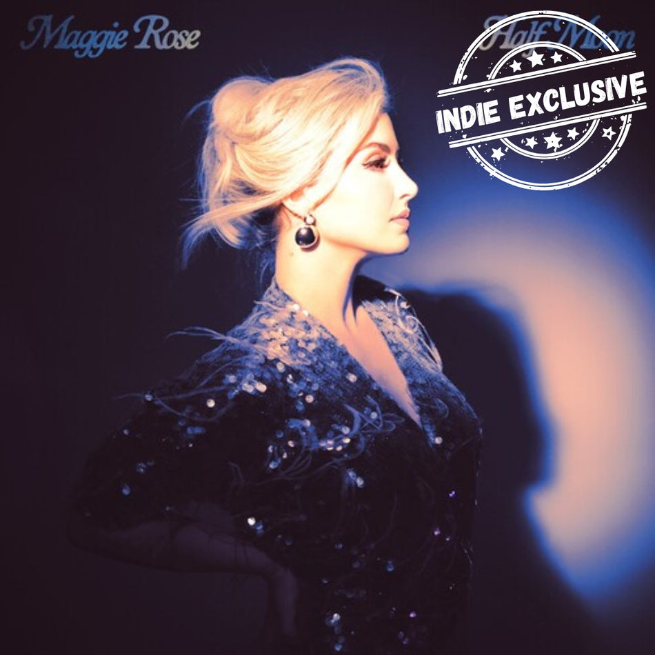 (PRE-ORDER) Maggie Rose-Half Moon (INEX) (Maroon Vinyl) (LP)