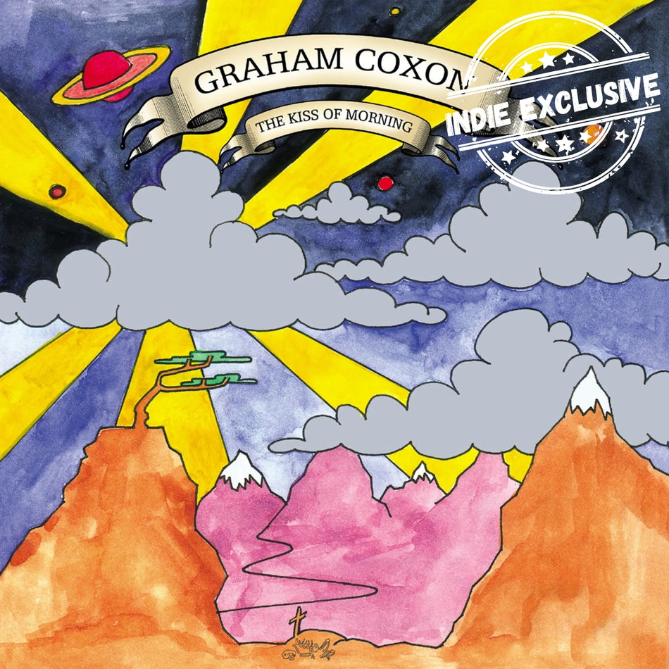 (PRE-ORDER) Graham Coxon-The Kiss Of Morning (INEX) (Turquoise Vinyl) (2XLP)
