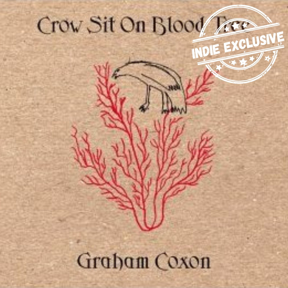 (PRE-ORDER) Graham Coxon-Crow Sit On Blood Tree (INEX) (Red/Black Vinyl) (2XLP)