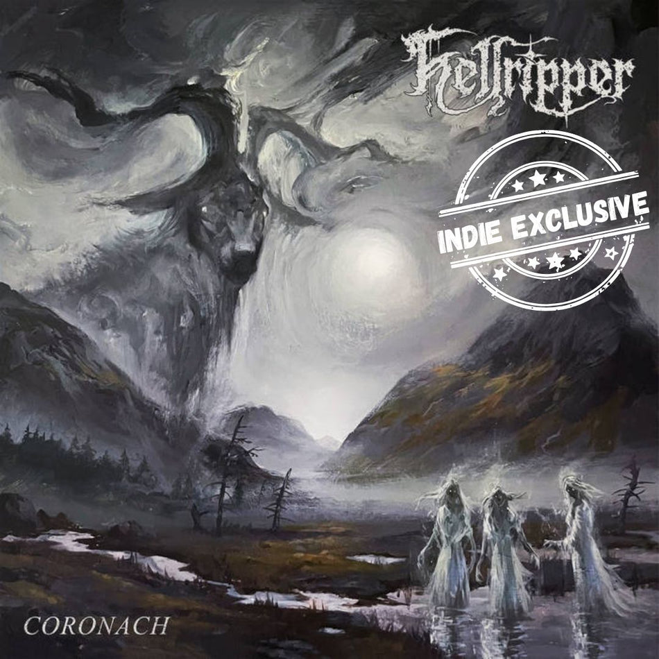 Hellripper-Coronach (INEX) (Turquoise & Black Vinyl) (LP)
