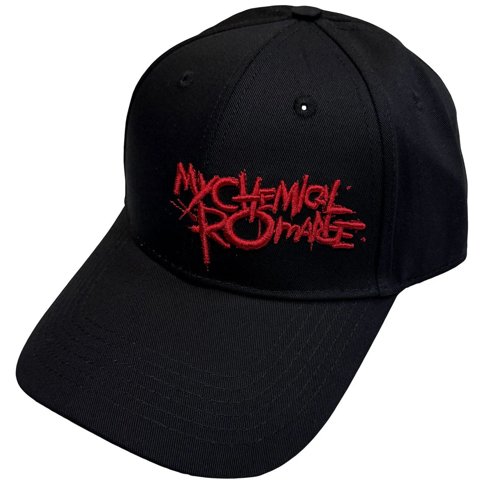 Hat: My Chemical Romance Unisex Baseball Cap: Black Parade Logo (offically licensed)
