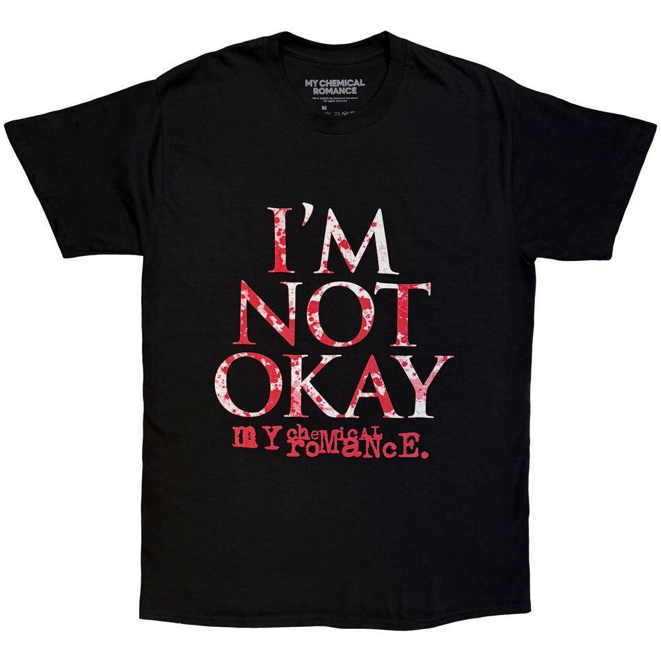 T-Shirt: My Chemical Romance-I'm Not Okay (officially licensed)