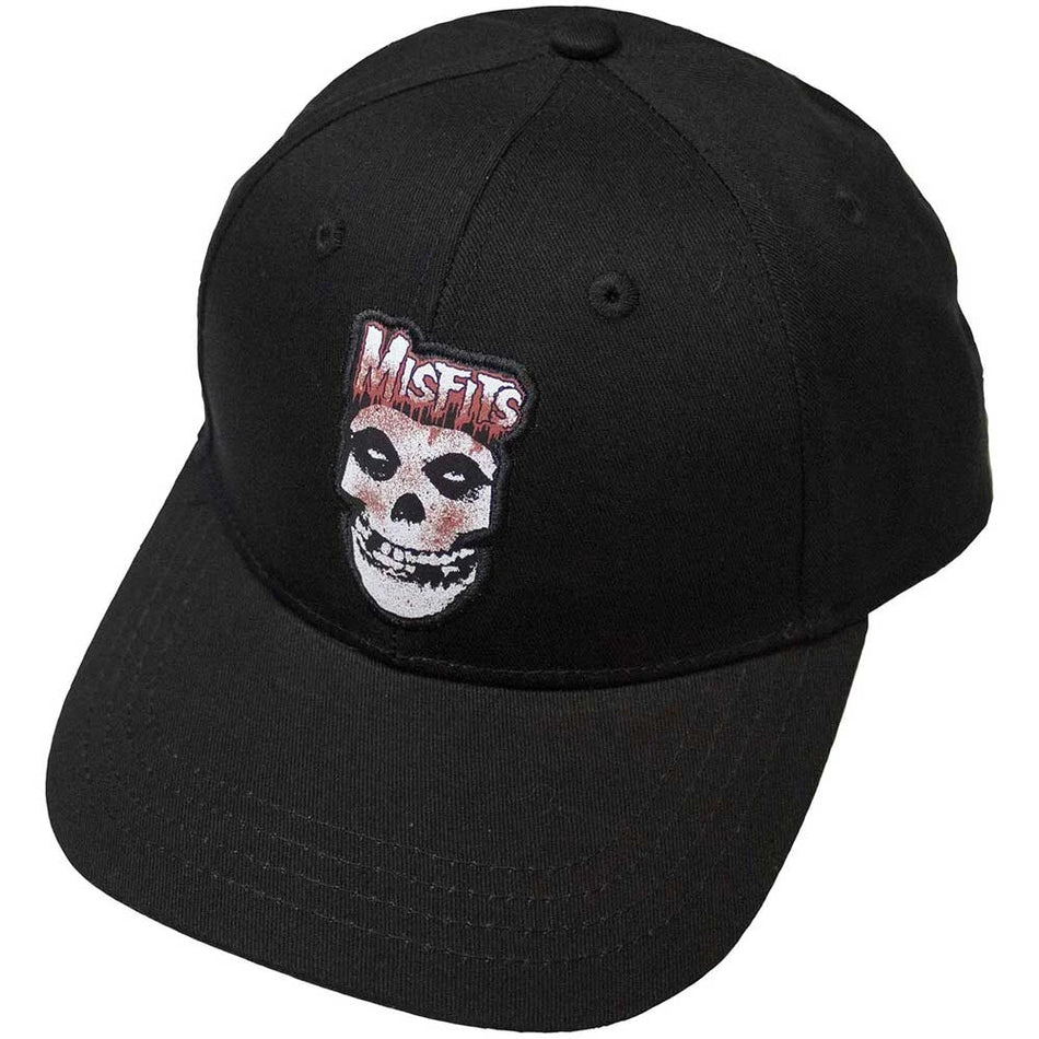 Hat: Misfits: Blood Drip Skull (Black) (offically licensed)