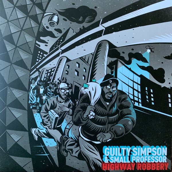 Guilty Simpson & Small Professor-Highway Robbery (Ghostly Teal LP)