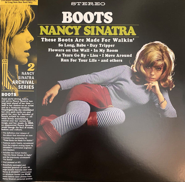 Nancy Sinatra-Boots (Blue Swirl LP)