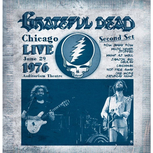 Grateful Dead-Chicago Live June 29, 1976 Auditorium Theatre Second Set (LP)