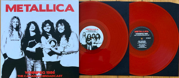 Metallica-Winnipeg 1986 The Canadian Broadcast (Red 2XLP)