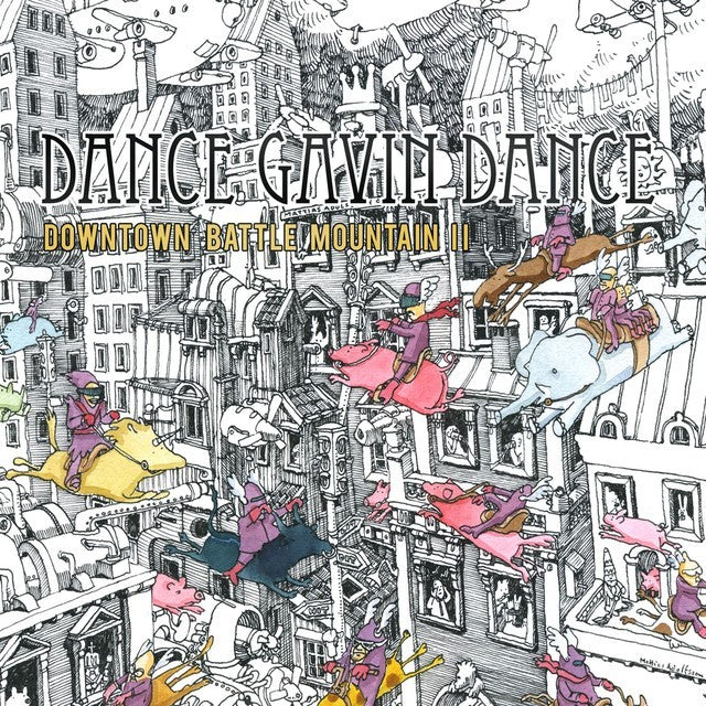 (PRE-ORDER) Dance Gavin Dance-Downtown Battle Mountain II (Blue Vinyl) (LP)