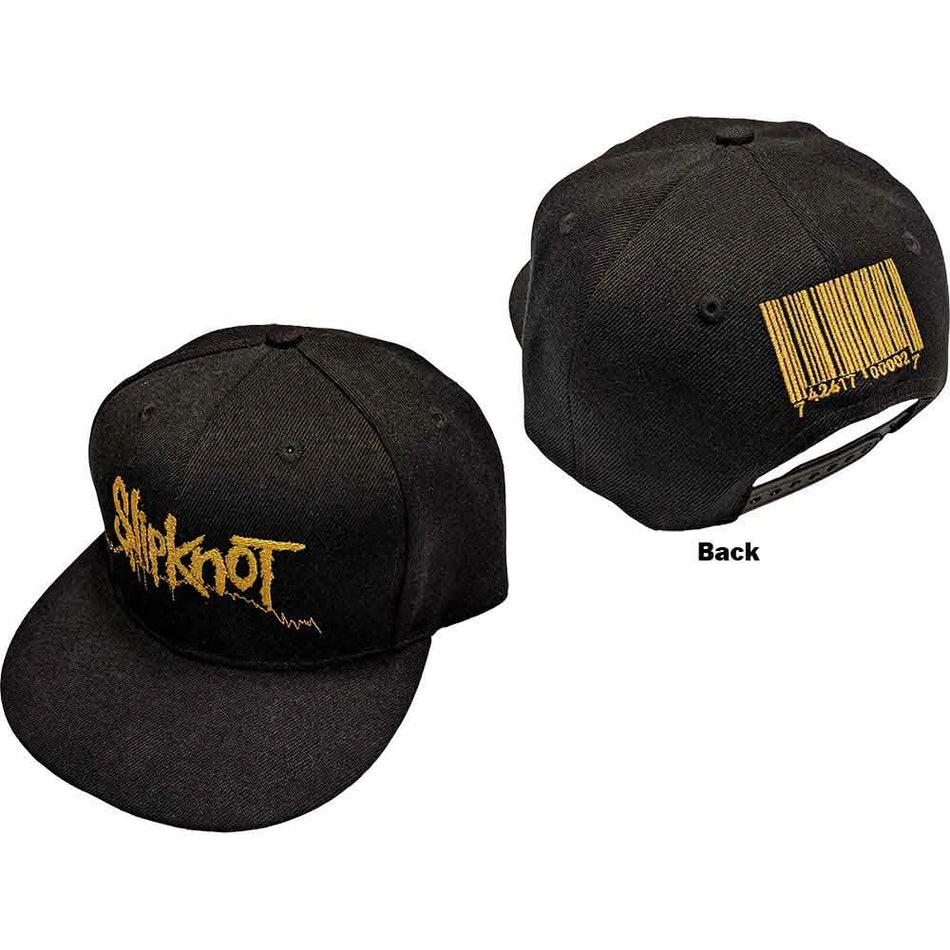 Hat: Slipknot Unisex Snapback Cap: Barcode (Black) (offically licensed)