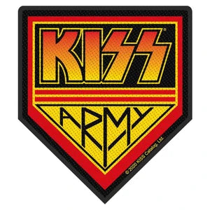 Patches: KISS Standard Patch: KISS Army (officially licensed)