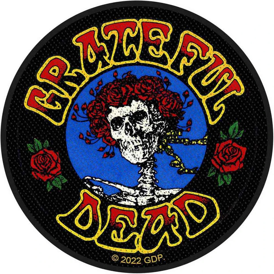 Patches: Grateful Dead Standard Patch: Vintage Bertha Seal (officially licensed)