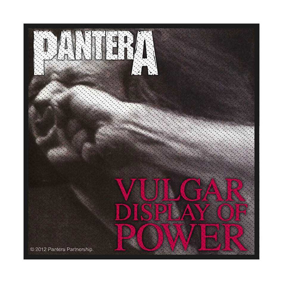 Patches: Pantera-Vulgar Display of Power (officially licensed)