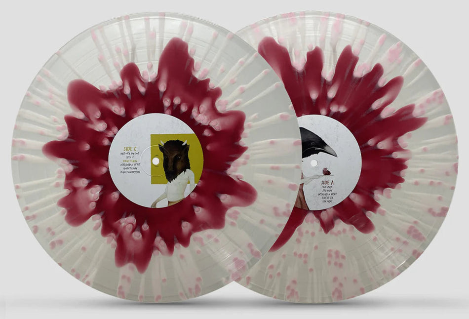 The Honorary Title-Scream & Light Up The Sky (Deluxe Heart on a Platter Color In Color Splatter 2XLP)