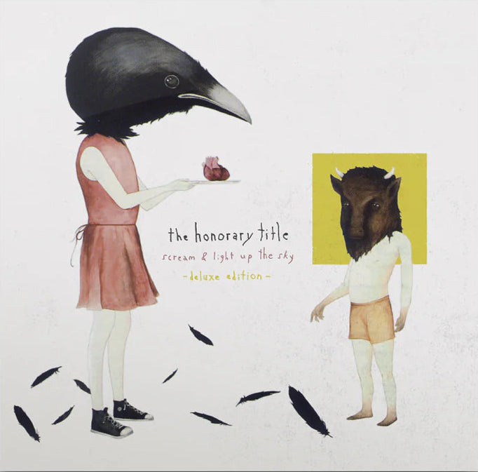 The Honorary Title-Scream & Light Up The Sky (Deluxe Heart on a Platter Color In Color Splatter 2XLP)