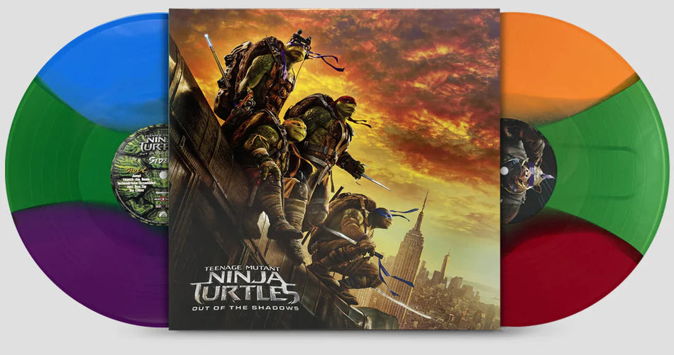 Steve Jablonsky-Teenage Mutant Ninja Turtles: Out of the Shadows Score (Turtle Mask Tri Color LP)