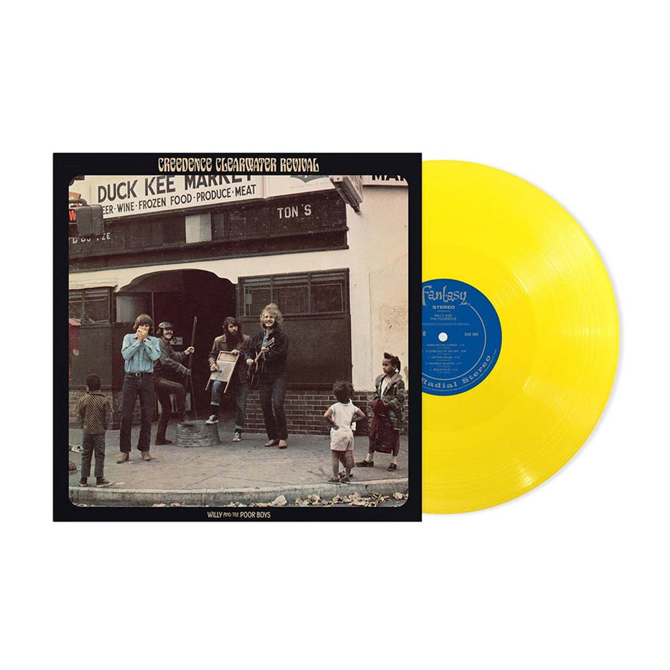 (PRE-ORDER) Creedence Clearwater Revival-Willy and the Poor Boys (Canary Yellow LP)