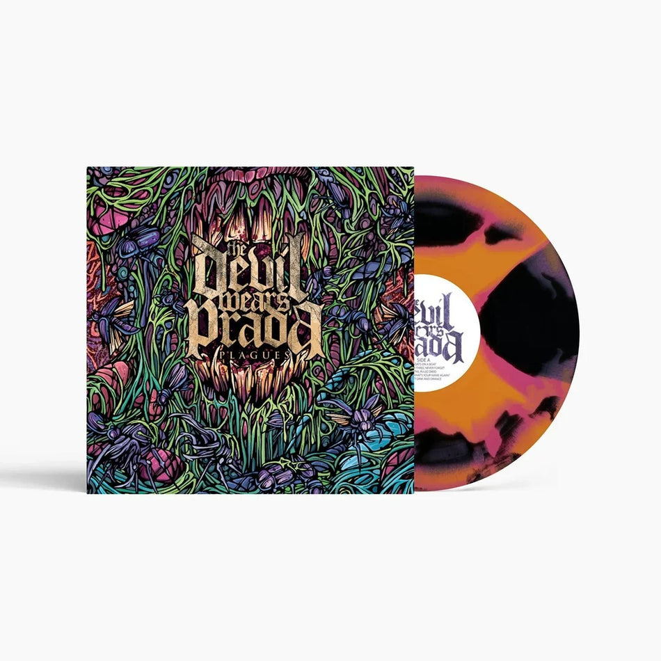 (PRE-ORDER) The Devil Wears Prada-Plagues (Orange, Pink & Black Vinyl) (LP)