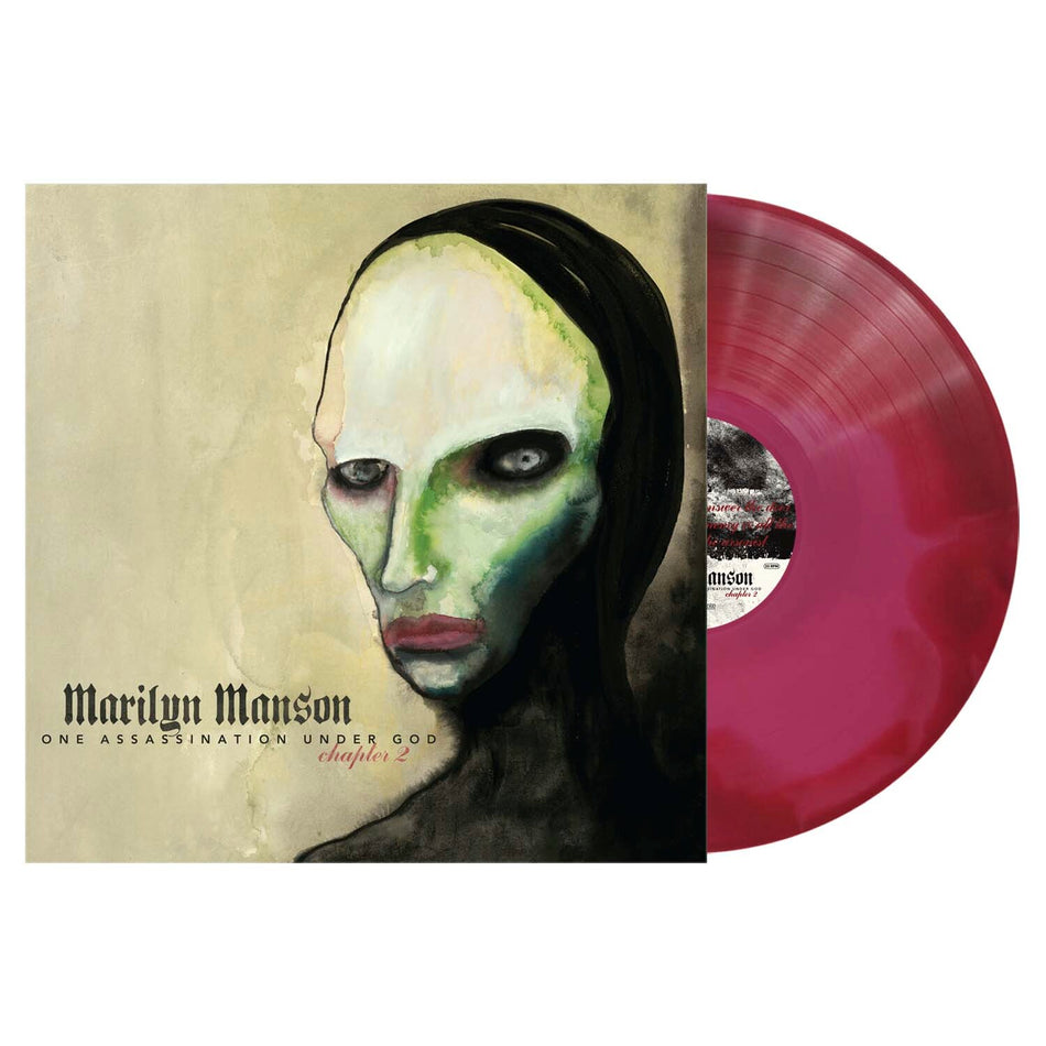 (PRE-ORDER) Marilyn Manson-One Assasination Under God-Chapter 2 (INEX) (Pink/Red LP)