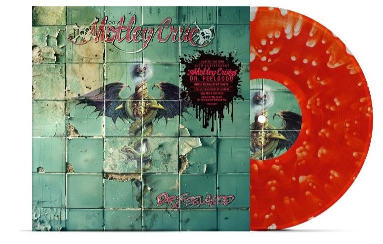 (PRE-ORDER) Motley Crue-Dr. Feelgood (35th Anniversary) (INEX) (Red & Ghostly Clear LP)