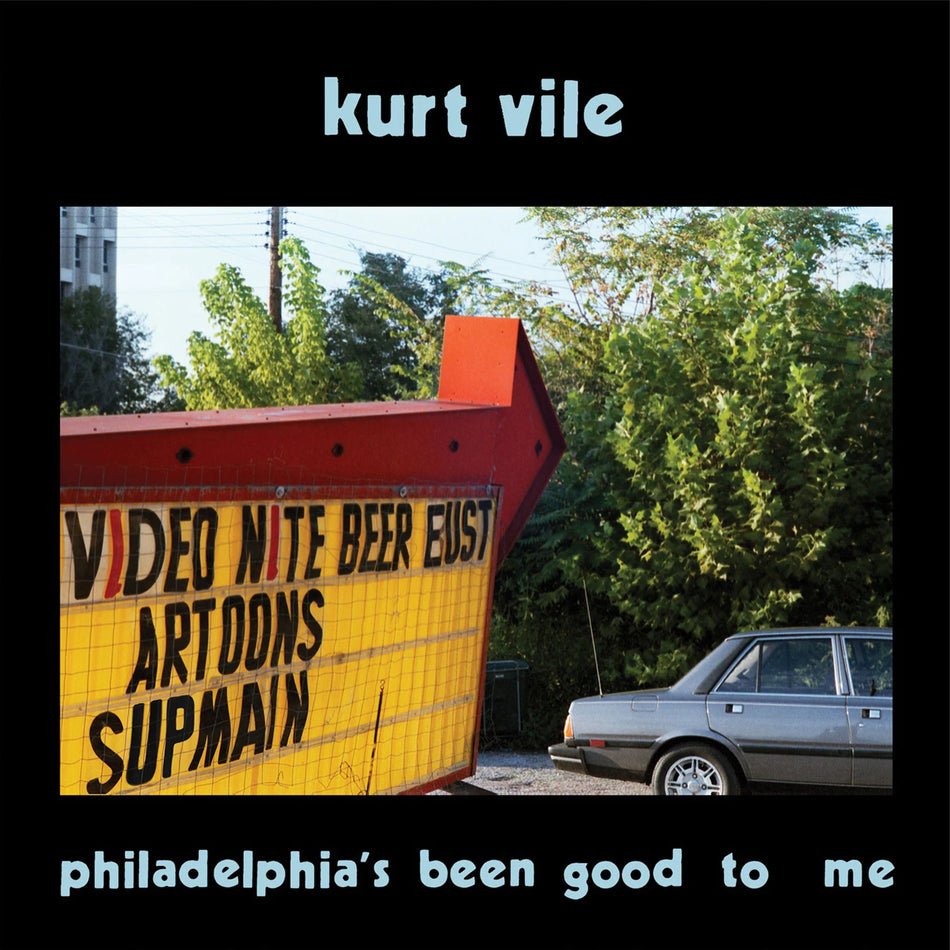(PRE-ORDER) Kurt Vile-Philadelphia's Been Good To Me (INEX) (Blue Vinyl) (2XLP)