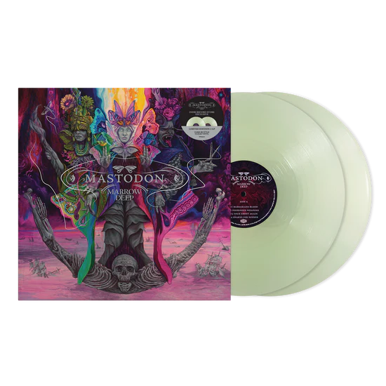 (PRE-ORDER) Mastodon-Marrow Deep (INEX) (Coke Bottle Clear Vinyl) (2XLP)