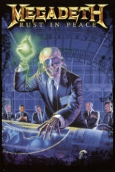 Poster-Megadeth: Rust In Peace (officially licensed)