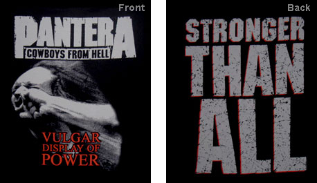 T-Shirt: Pantera (Stronger)