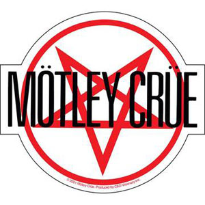 Stickers: Motley Crue (Star Logo)