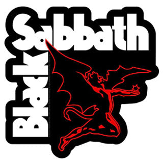 Stickers: Black Sabbath (Demon Logo) (officially licensed)